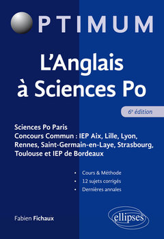 Couverture de l’ouvrage L'Anglais à Sciences Po - 6e édition