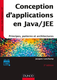 Cover of the book Conception d'applications en Java/JEE - 2e éd. - Principes, patterns et architectures