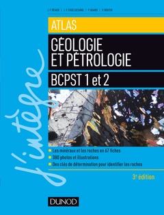 Cover of the book Atlas de géologie-pétrologie BCPST 1 et 2 - 3e éd.
