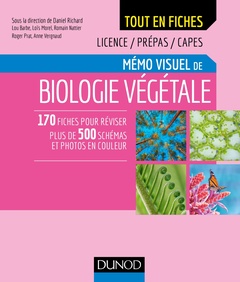 Couverture de l’ouvrage Mémo visuel de biologie végétale