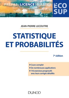 Cover of the book Statistique et probabilités - 7e éd.