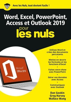 Cover of the book Word, Excel, PowerPoint, Access et Outlook 2019 pour les Nuls