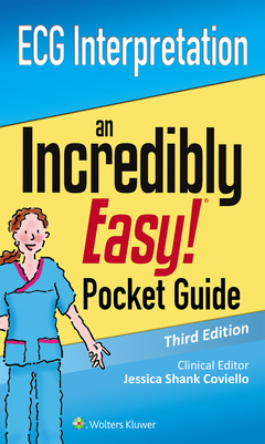 Couverture de l’ouvrage ECG Interpretation: An Incredibly Easy Pocket Guide