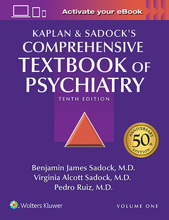 Couverture de l’ouvrage Kaplan and Sadock's Comprehensive Textbook of Psychiatry
