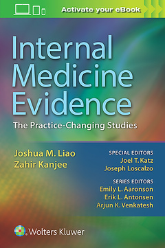 Couverture de l’ouvrage Internal Medicine Evidence