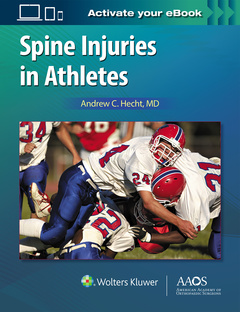 Couverture de l’ouvrage Spine Injuries in Athletes: Print + Ebook with Multimedia