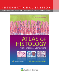 Couverture de l’ouvrage Atlas of Histology with Functional Correlations