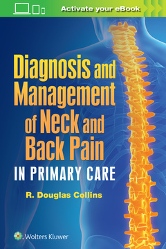 Couverture de l’ouvrage Diagnosis and Management of Neck and Back Pain in Primary Care