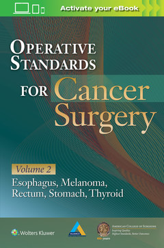Couverture de l’ouvrage Operative Standards for Cancer Surgery