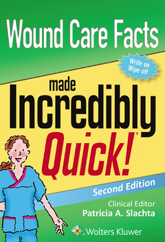 Couverture de l’ouvrage Wound Care Facts Made Incredibly Quick