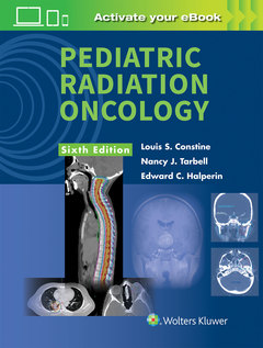 Couverture de l’ouvrage Pediatric Radiation Oncology
