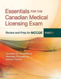 Couverture de l’ouvrage Essentials for the Canadian Medical Licensing Exam