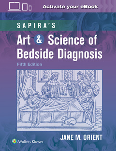 Couverture de l’ouvrage Sapira's Art & Science of Bedside Diagnosis