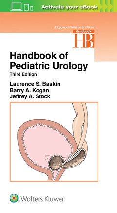 Couverture de l’ouvrage Handbook of Pediatric Urology
