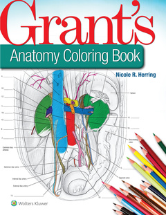 Couverture de l’ouvrage Grant's Anatomy Coloring Book