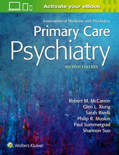 Couverture de l’ouvrage Primary Care Psychiatry