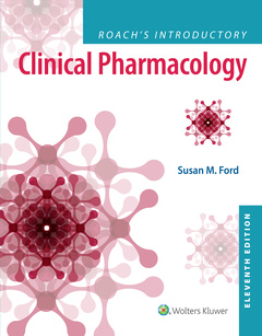 Couverture de l’ouvrage Roach's Introductory Clinical Pharmacology