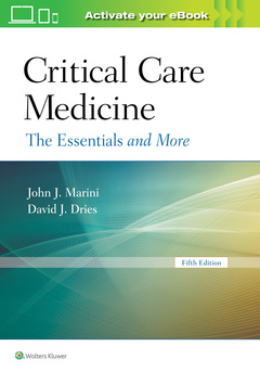 Couverture de l’ouvrage Critical Care Medicine