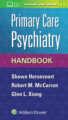 Couverture de l’ouvrage Primary Care Psychiatry Handbook