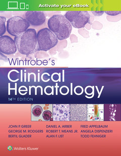 Couverture de l’ouvrage Wintrobe's Clinical Hematology