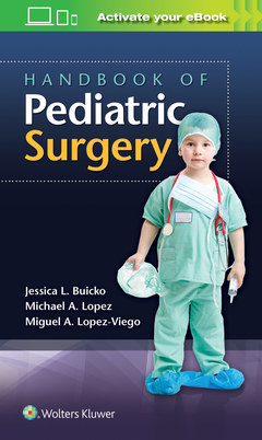 Couverture de l’ouvrage Handbook of Pediatric Surgery