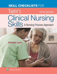 Couverture de l’ouvrage Skill Checklists for Taylor's Clinical Nursing Skills