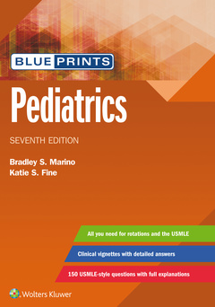 Couverture de l’ouvrage Blueprints Pediatrics
