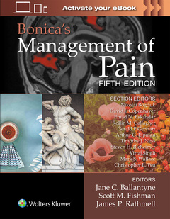 Couverture de l’ouvrage Bonica's Management of Pain