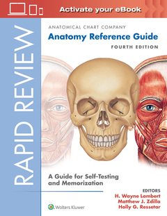 Couverture de l’ouvrage Rapid Review: Anatomy Reference Guide