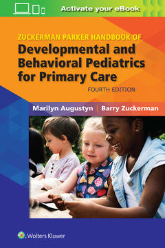 Couverture de l’ouvrage Zuckerman Parker Handbook of Developmental and Behavioral Pediatrics for Primary Care