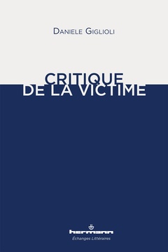 Couverture de l’ouvrage Critique de la victime