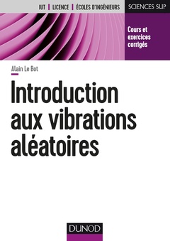 Cover of the book Introduction aux vibrations aléatoires - Cours et exercices corrigés