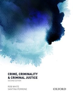 Couverture de l’ouvrage Crime, Criminality and Criminal Justice