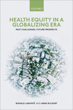 Cover of the book Health Equity in a Globalizing Era