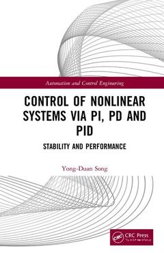 Cover of the book Control of Nonlinear Systems via PI, PD and PID