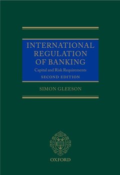 Couverture de l’ouvrage International Regulation of Banking