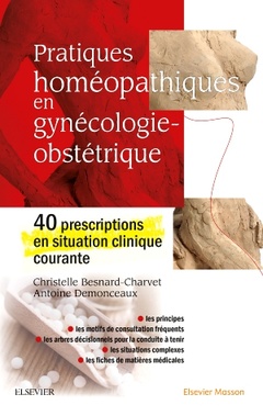 Couverture de l’ouvrage Pratiques homéopathiques en gynécologie-obstétrique