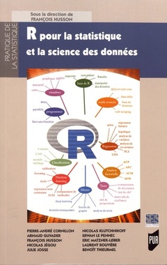 Couverture de l’ouvrage R pour la statistique et la science des données