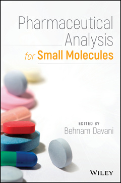 Couverture de l’ouvrage Pharmaceutical Analysis for Small Molecules
