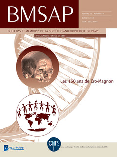 Couverture de l’ouvrage Les 150 ans de Cro-Magnon