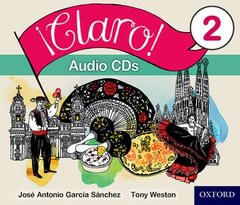 Couverture de l’ouvrage ¡Claro! 2 Audio CDs
