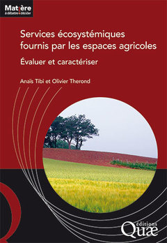 Couverture de l’ouvrage Services ecosystémiques fournis par les espaces agricoles