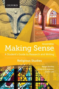 Couverture de l’ouvrage Making Sense in Religious Studies