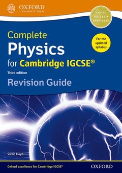 Couverture de l’ouvrage Complete Physics for Cambridge IGCSE ® Revision Guide