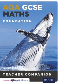 Couverture de l’ouvrage AQA GCSE Maths Foundation Teacher Companion