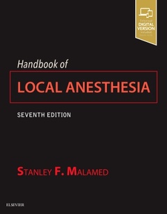 Couverture de l’ouvrage Handbook of Local Anesthesia