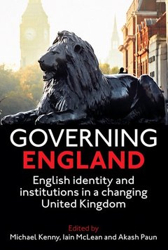 Cover of the book Governing England