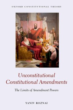 Couverture de l’ouvrage Unconstitutional Constitutional Amendments