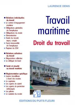 Couverture de l’ouvrage Travail maritime - Droit du travail