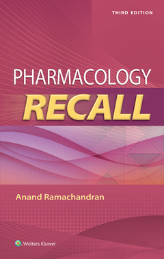 Couverture de l’ouvrage Pharmacology Recall